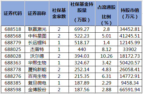 四季度社保基金持有科创板股.png 四季度社保基金持有科创板股.png